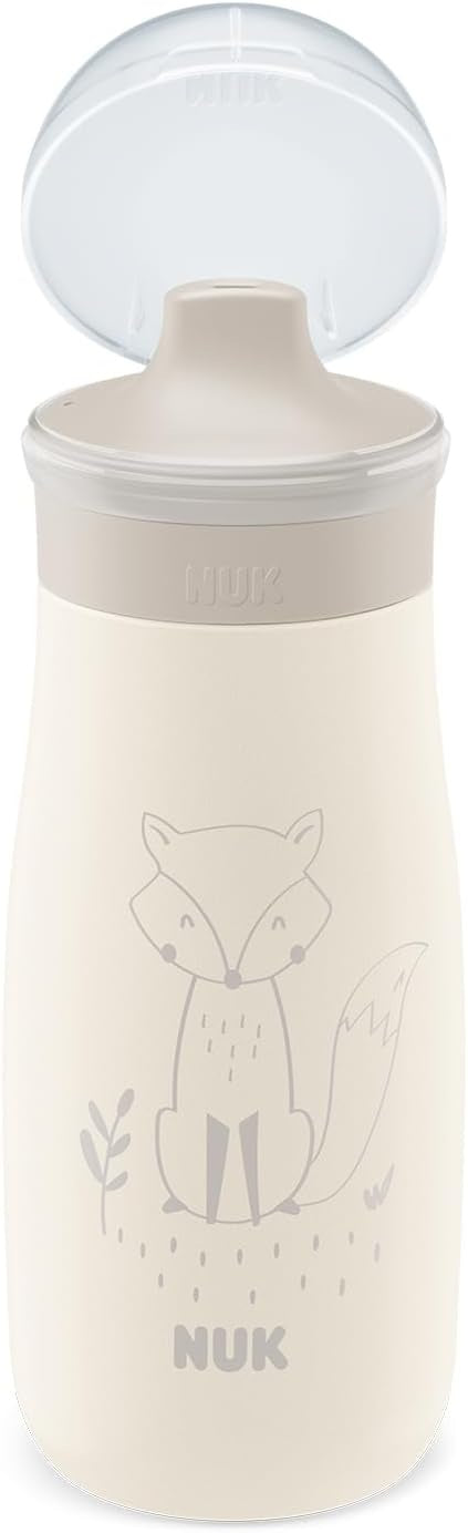 NUK Mini-Me Sip stainless steel bottle with hard spout 300 ml 9 m+ FOX