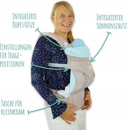 MAMMACITA soft baby carrier