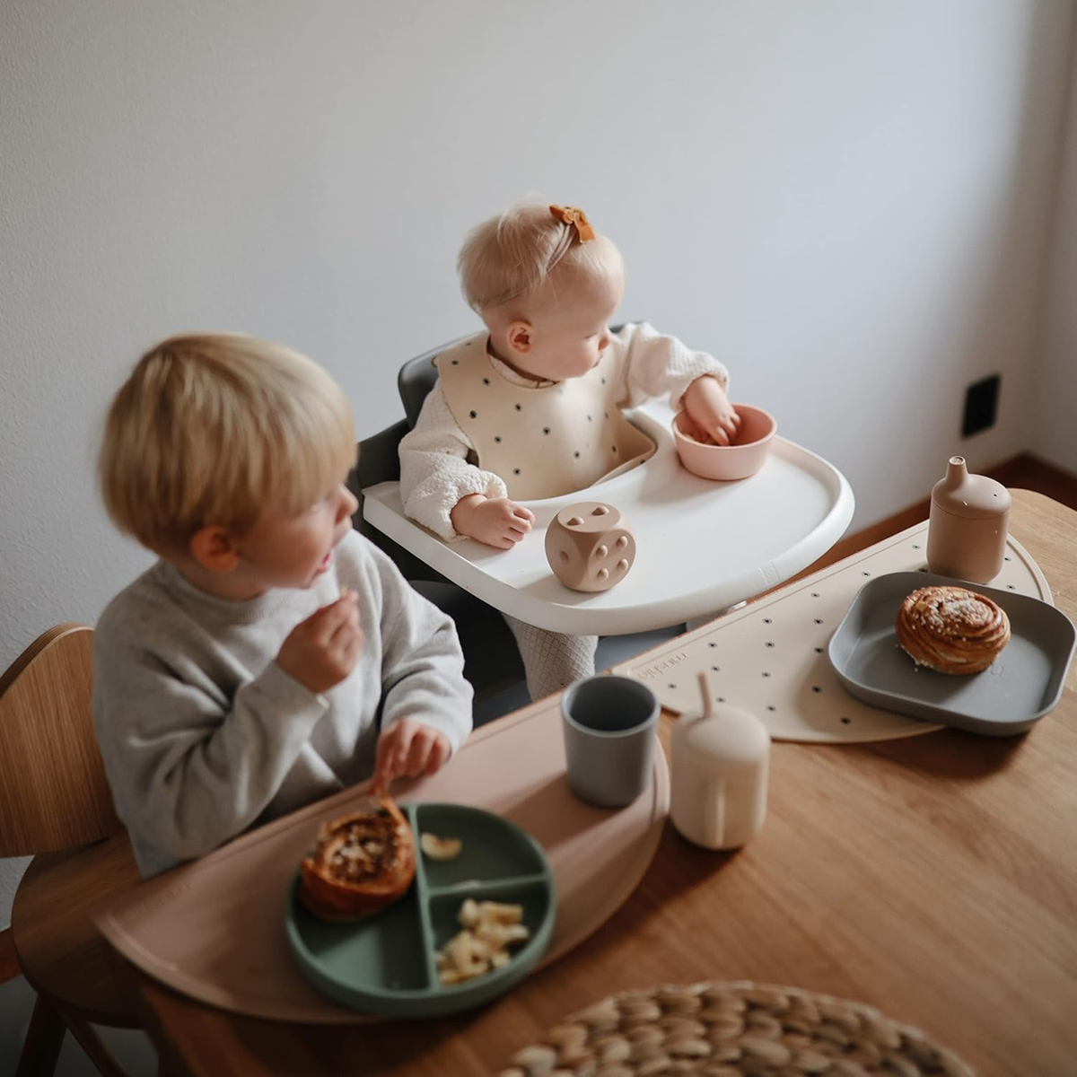 MUSHIE silicone placemat, plate mat