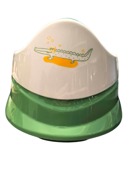 BADABULLE Töpfchen mit herausnehmbarem Einsatz 18 m+ KROKODIL – Produktfoto 4
