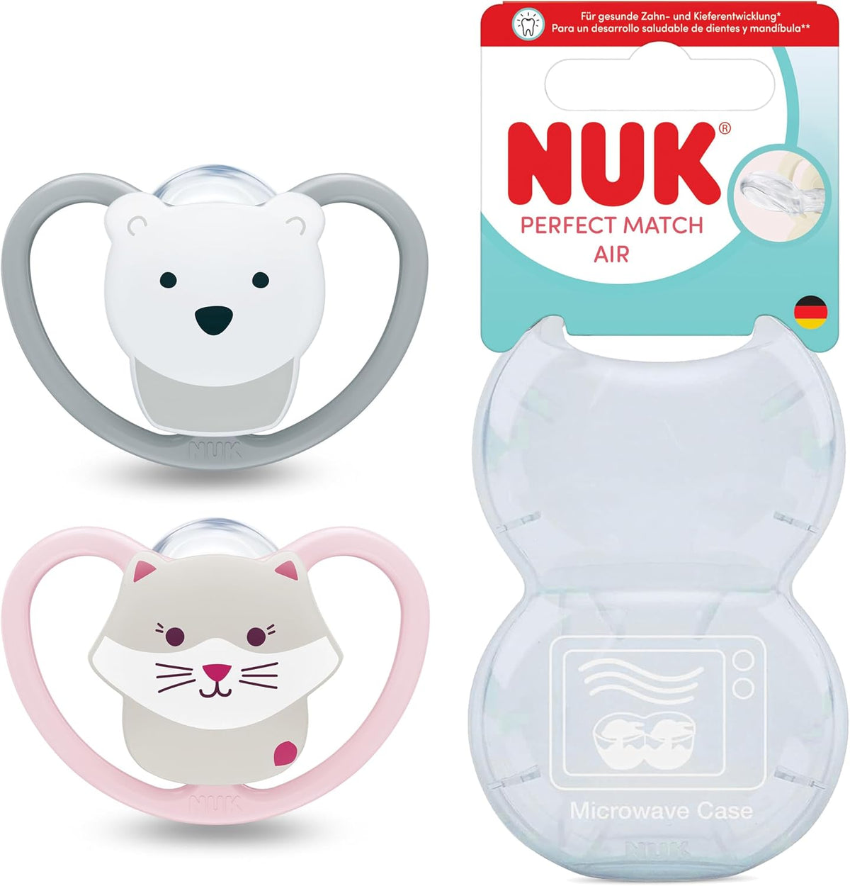 NUK Perfect Match Air pacifier 18-36m x2