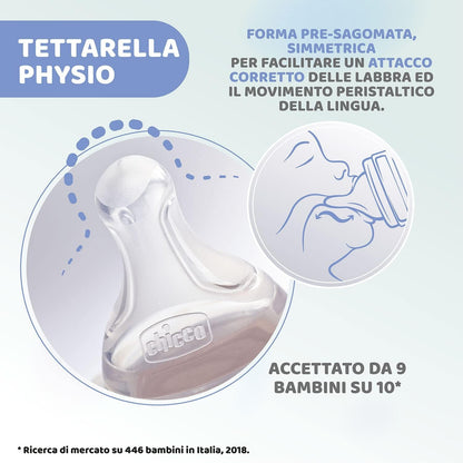 CHICCO láhev Well Being 4m+ 330ml