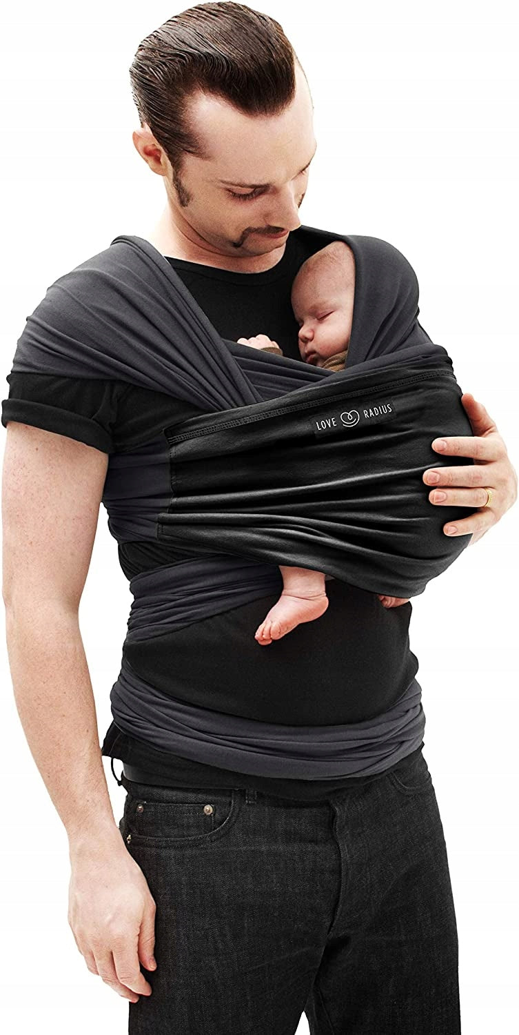LOVE RADIUS stretchy babywearing wrap