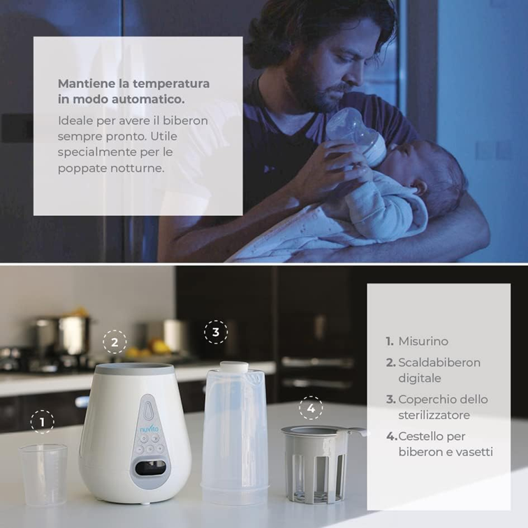 NUVITA digital bottle warmer, sterilizer, defroster
