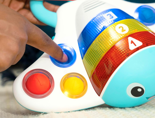 BABY EINSTEIN Pop & Explore raie interactive en 3 langues 6 m+