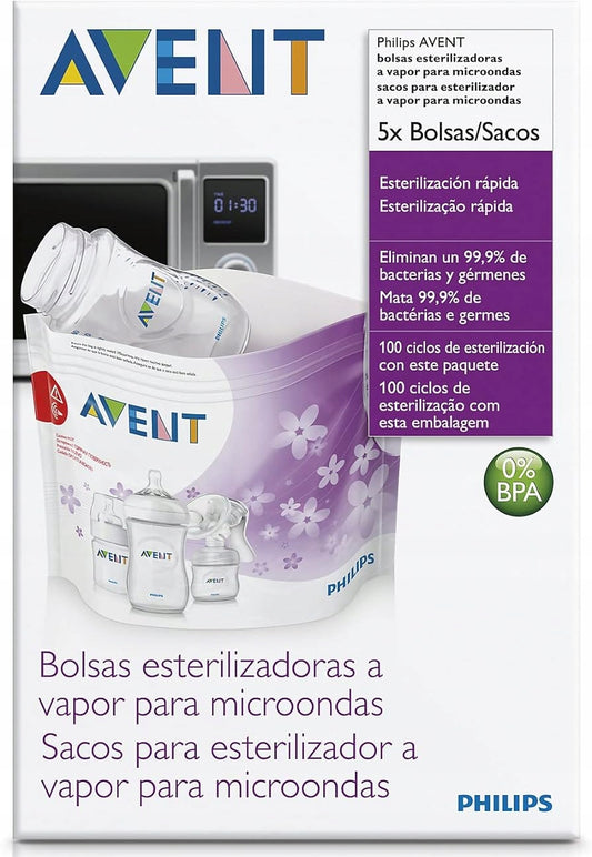 PHILIPS AVENT sáčky na sterilizaci v mikrovlnné troubě x5