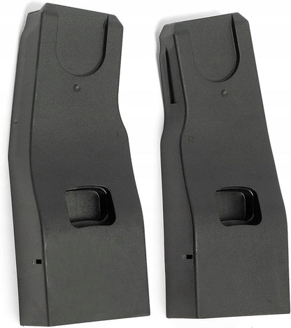 MOONadapter for pushchair and car seatcolour blackmaterial plasticNewly sold conditionVisually the adapters