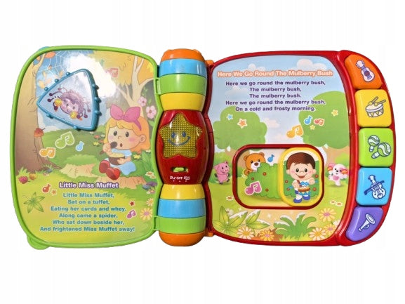 VTECH Rhymes Book elektroniczna książeczka edukacyjna w języku angielskim