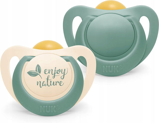 NUK for Nature sucette apaisante x 2 latex 18-36 mois