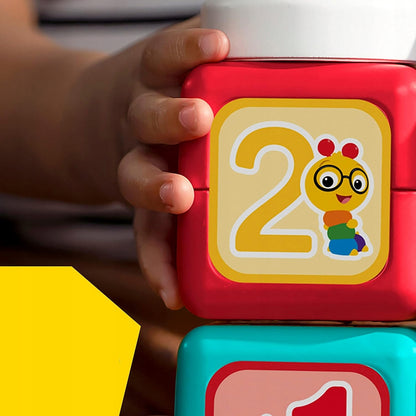 BABY EINSTEIN Connectables Add & Stack klocki magnetyczne 6 sztuk – zdjęcie produktu 3