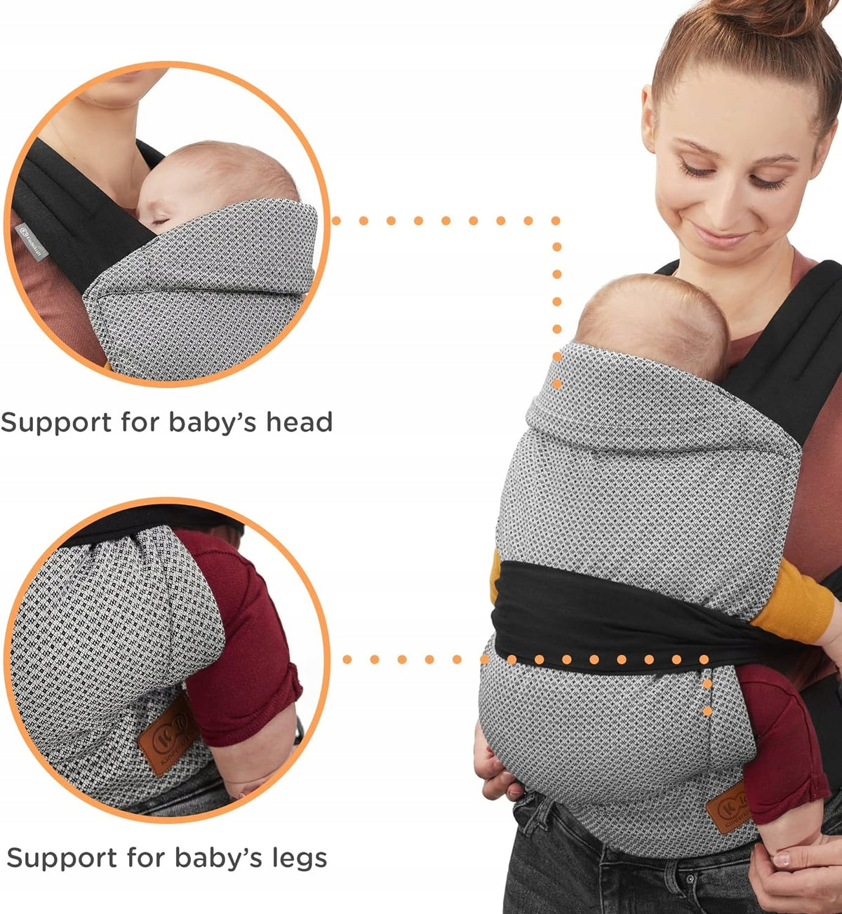 KINDERKRAFT ADOREE soft MEI TAI baby carrier