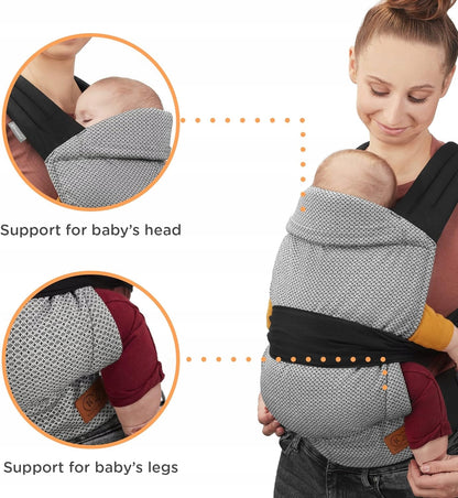 KINDERKRAFT ADOREE soft MEI TAI baby carrier