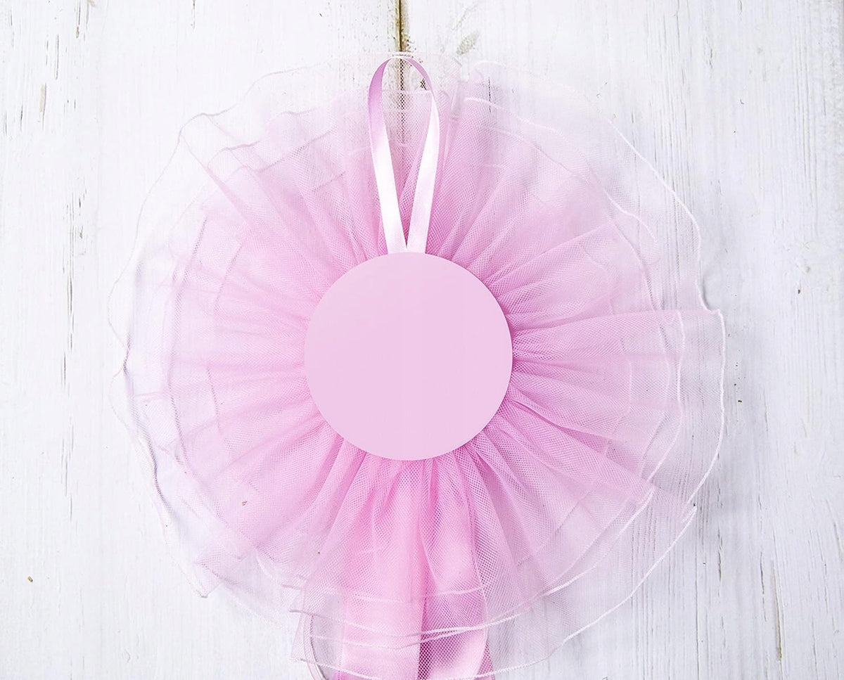 MARELI baby birth bow 32 cm ceramic tulle satin