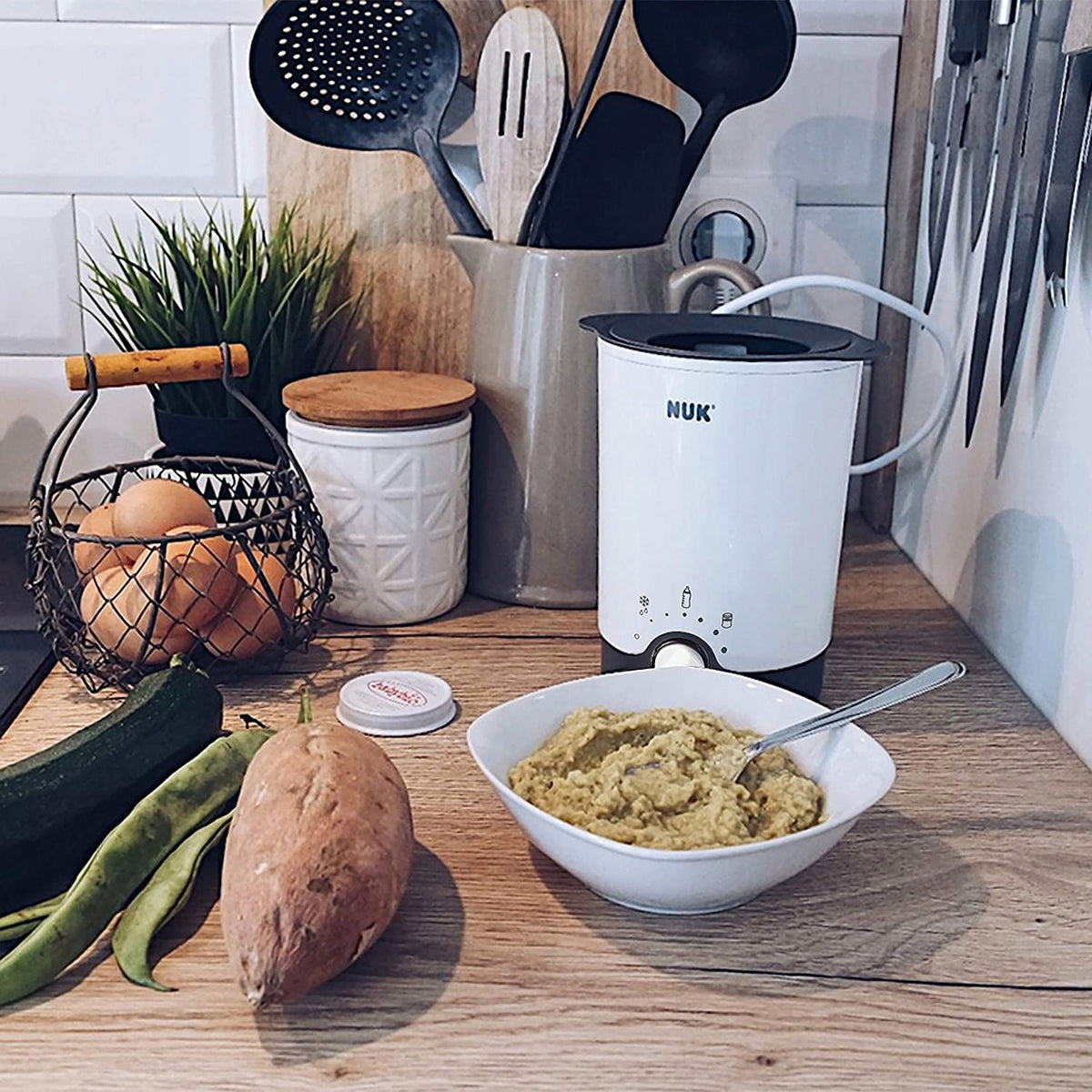 NUK Thermo 3-in-1 Bottle and jar warmer