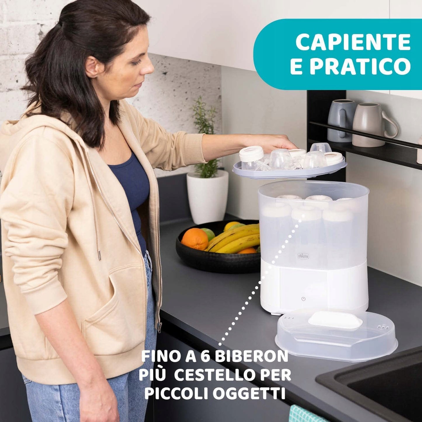 CHICCO Dampfsterilisator mit Trockner All in One – Produktfoto 7