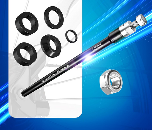 THULE AXLE priebežná os pre cyklistické prívesy THULE CROOZER QERIDOO 160-178 mm M12x1.0