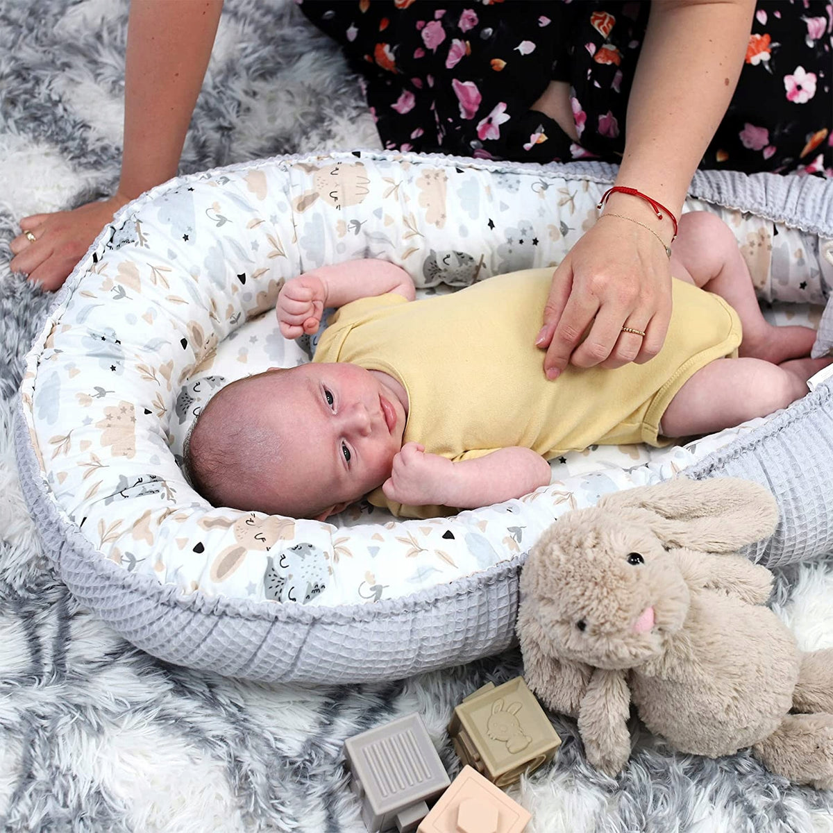 TOTSY BABY baby nest cocoon 90 x 50