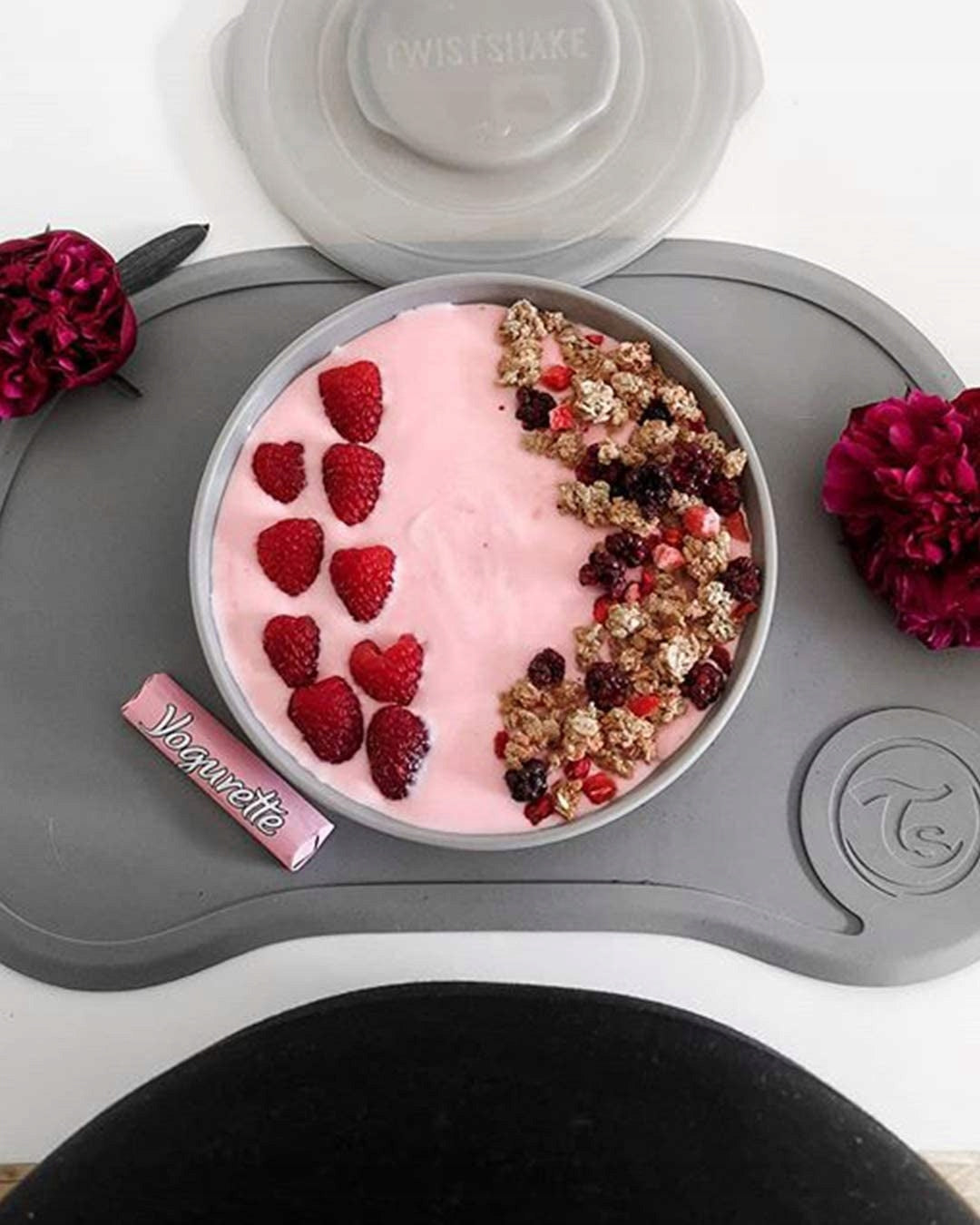 TWISTSHAKE Click Mat MINI plate mat and bowl with lid