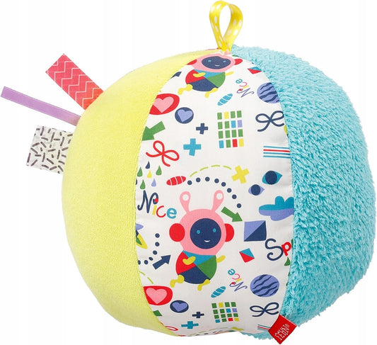 FEHN Color hangot adó textillabda, 16 cm