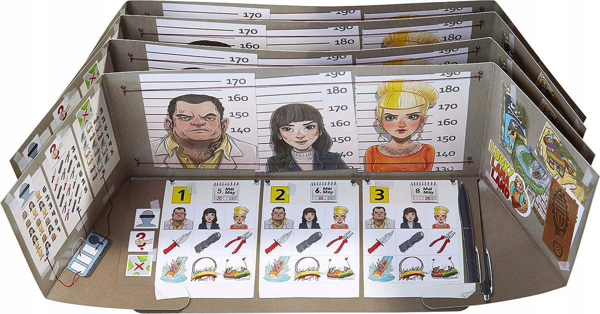 HABA Lucky Lama Land – parawany i karty śledztwa