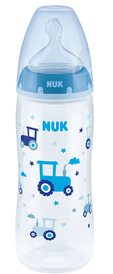NUK First Choice+ 0-6 m BIBERÓN 300 ml con indicador de temperatura