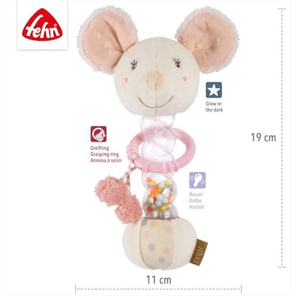 Fehn feehnLAND myška dešťová hůlka chrastítko 19cm 0m+