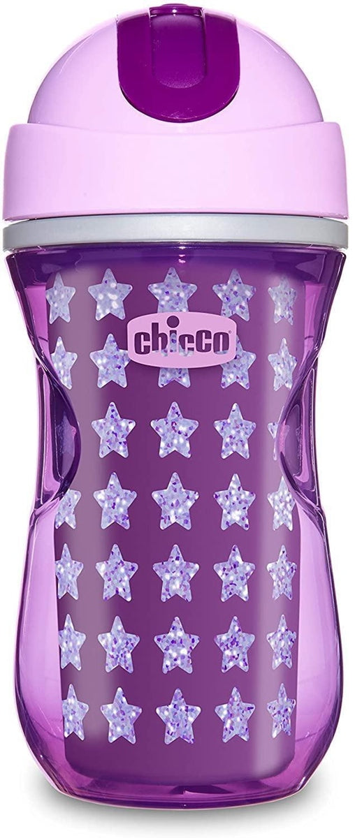 CHICCO Sport Cup hrnek s brčkem 300 ml 14 m+