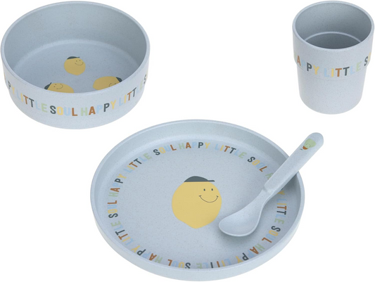 LASSIG sada nádobí bez melaminu Happy Fruits Lemon