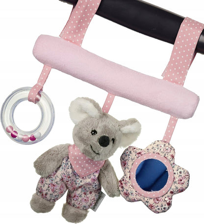 STERNTALER Mabel Mouse trapeze with toys for pram, recliner, car seat