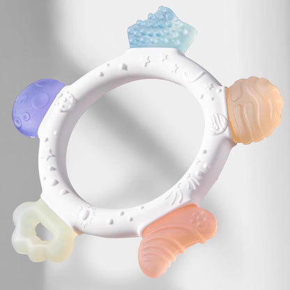 AKOLIK ultra měkký silikonový kousátko masážní 9,5 cm 3 m+