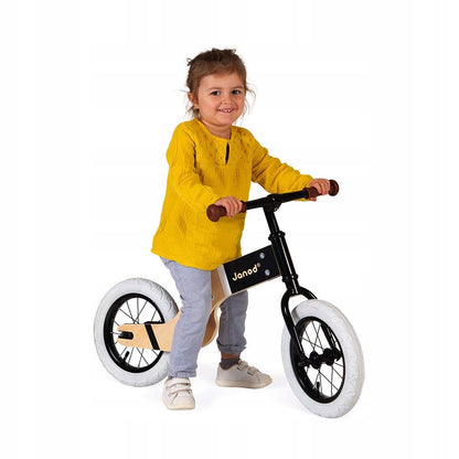JANOD Bikloon Deluxe dřevěné odrážedlo 12" sedlo 40-46 cm