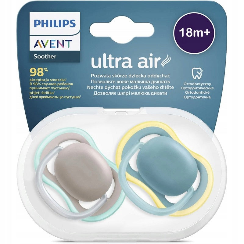 PHILIPS AVENT Ultra Air suzete x 2 18 luni+