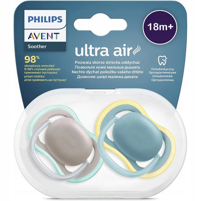 PHILIPS AVENT Ultra Air suzete x 2 18 luni+