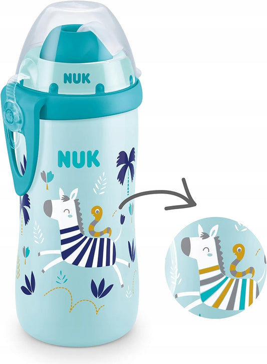 NUK Flexi Cup FLES met rietje 300 ml met kameleoneffect