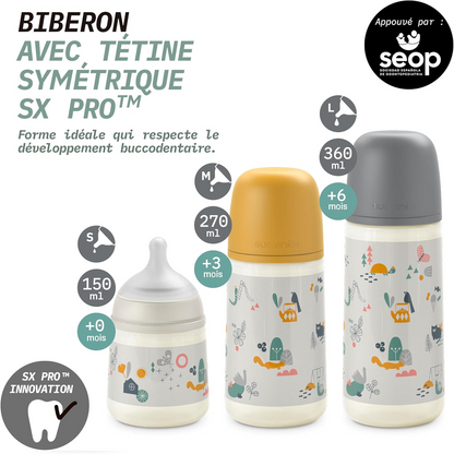 SUAVINEX SUAVINEX 360 ml bottle with SX PRO symmetrical nipple