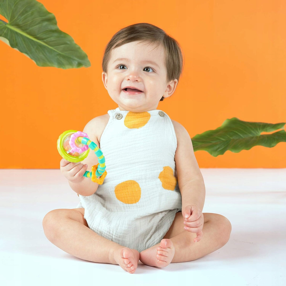 BRIGHT STARTS Grab&Spin Grabber with rattle