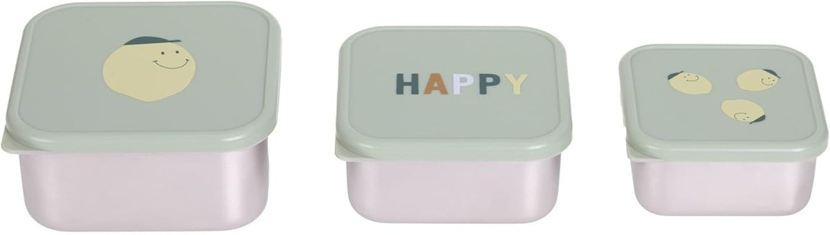 LASSIG Snackbox snack boxes x 3