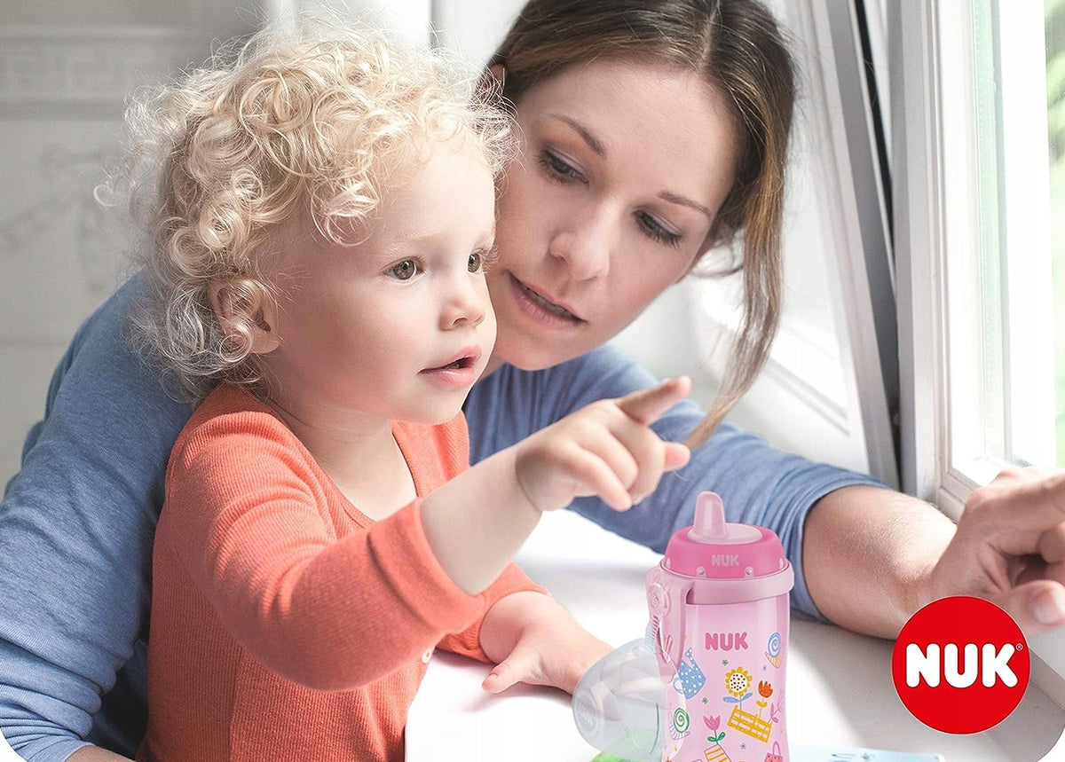 NUK Kiddy Cup Bottle with Clip 300 ml – product image 2