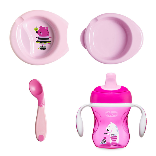 CHICCO tableware set for 6 months+