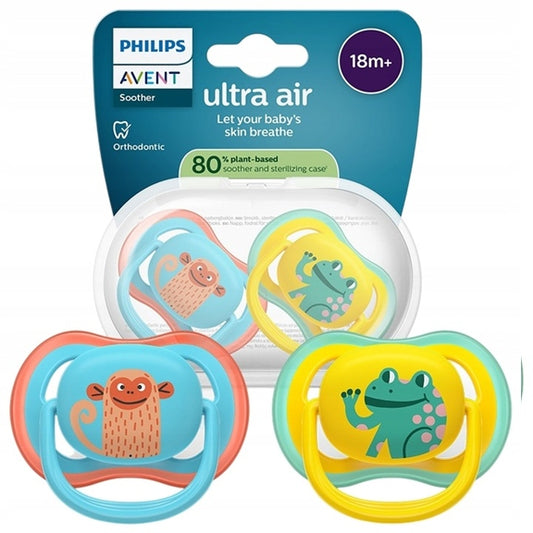 PHILIPS AVENT Ultra Air dudlíky x 2 18 měsíců+