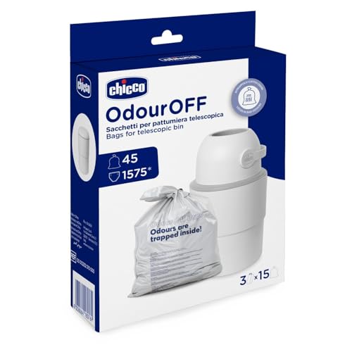 Chicco Odour Off – opakowanie worków do pojemnika na pieluchy