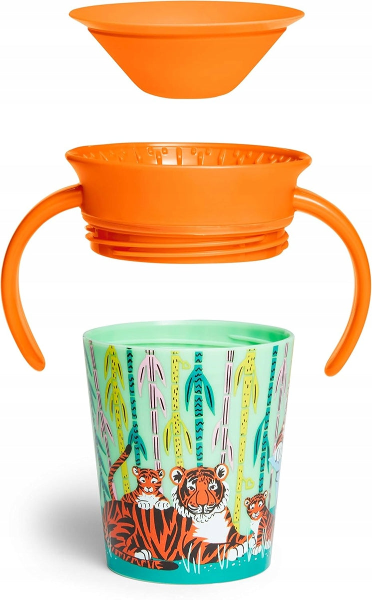MUNCHKIN WildLove HRNEK NEKAPEK náustek 360° 177 ml TYGRYS 1 kus