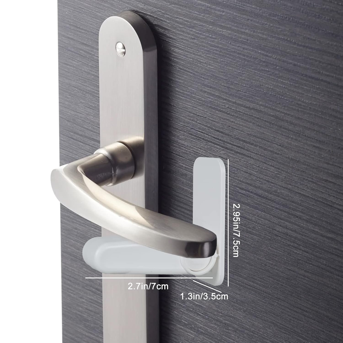 KOSHIFUdoor handle protectioncolour whiteABS materialfree of harmful substancesnew conditionNo original