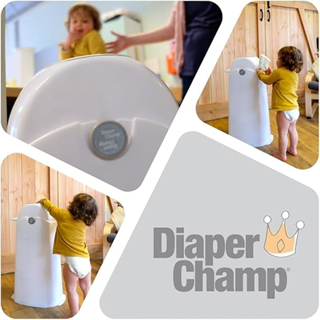 DIAPER CHAMP koš na pleny NA SÁČKY NA ODPADKY +/-50 plen