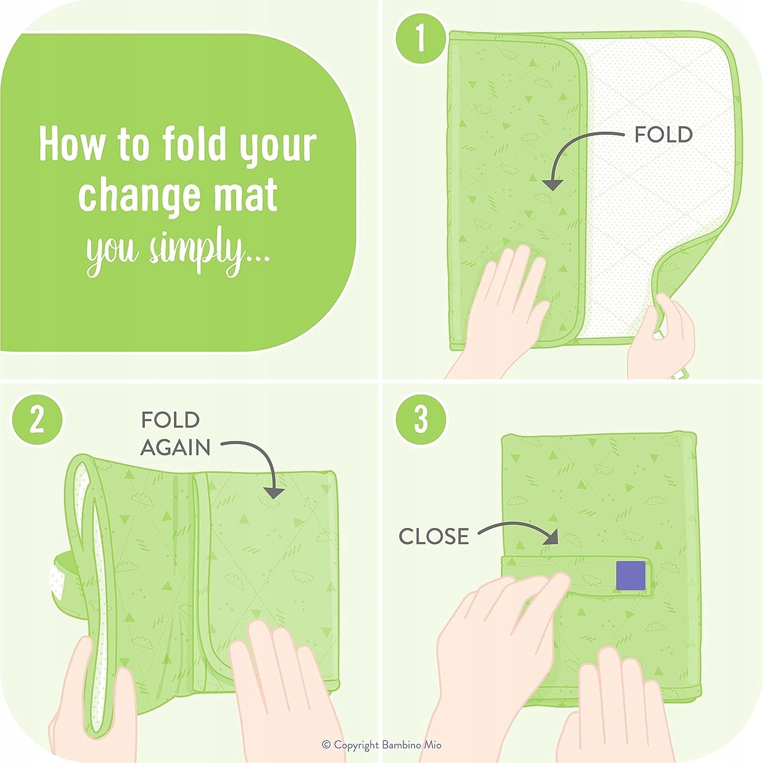 BAMBINO MIO changing mat, 60X43