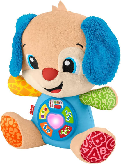 Szczeniaczek Uczniaczek Fisher-Price widziany pod kątem