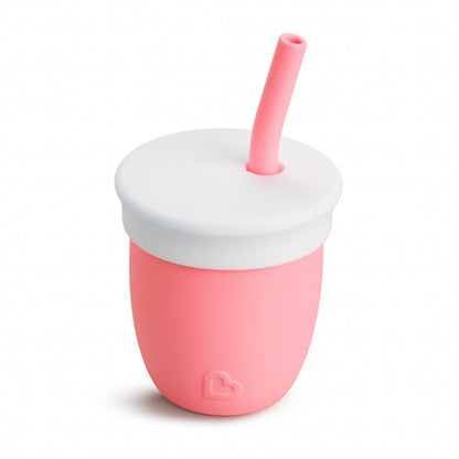 MUNCHKIN C'est Silicone! cană cu pai, 6 luni+, 120 ml
