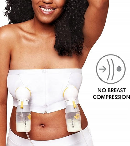 MEDELA HANDS-FREE breast pump bra M