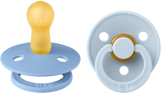 BIBS COLOUR sucettes apaisantes 2pack caoutchouc 6mois+