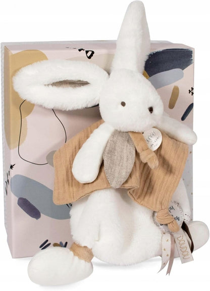 DOUDOU et COMPAGNIE Happy Wildcomforter cuddly toyage 0 +colour white and beigelength 25 cmmaterial